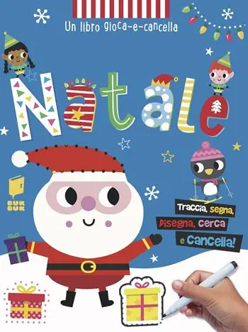 Natale. Gioca e cancella. Ediz. illustrata Affare