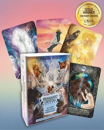 Must-Have Shamanic crystal oracle. Con 46 carte oracolo