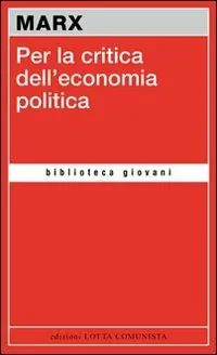 Nuova Collezione Per la critica dell‘economia politica