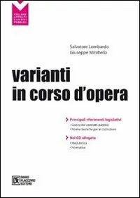 Vendita Finale Varianti in corso d‘opera. Con CD-ROM