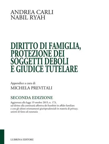 Compra Online Diritto di famiglia, protezione dei soggetti deboli e giudice tutelare