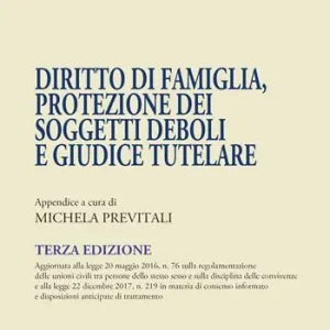 Diritto di famiglia, protezione dei soggetti deboli e giudice tutelare Quantità Limitata