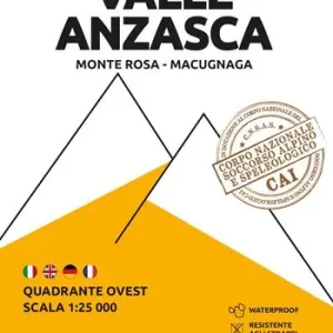 105 Valle Anzasca. Monte Rosa versante nord, Macugnaga 1 25.000 Direttamente Dal Produttore