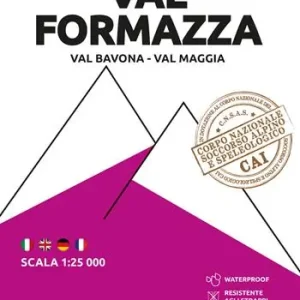 Consegna Rapida 111 Val Formazza. Val Bavona, Val Maggia. Carta escursionistica 1 25.000. Ediz. multilingue