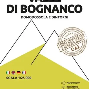 Novità 108 Valle di Bognanco. Domodossola e dintorni. Carta escursionistica 1 25.000. Ediz. multilingue