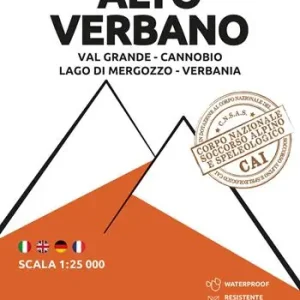 Ordina Subito 115. Alto Verbano Val Grande, Cannobio, Lago Di Mergozzo, Verbania. Carta escursionistica 1 25.000