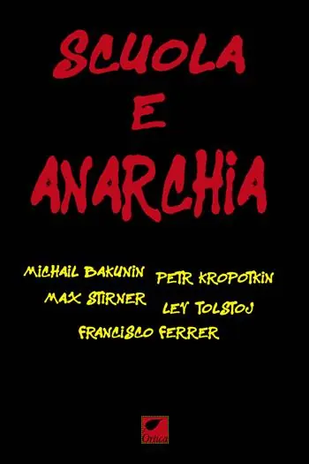 Offerta Del Giorno Scuola e anarchia
