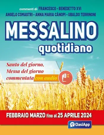 Messalino quotidiano (febbraio-marzo fino al 25 aprile 2024) Compra Oggi Stesso