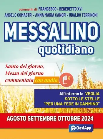 Messalino quotidiano (agosto-settembre-ottobre 2024). Con audio Quantità Limitata
