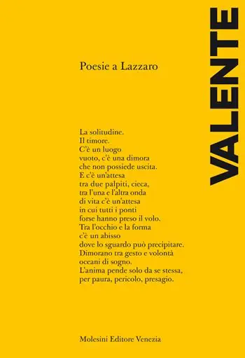 Spedizione Espresso Poesie a Lazzaro