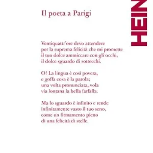 Il poeta a Parigi. Poesie scelte 1832- 1856 Promo Stagionale
