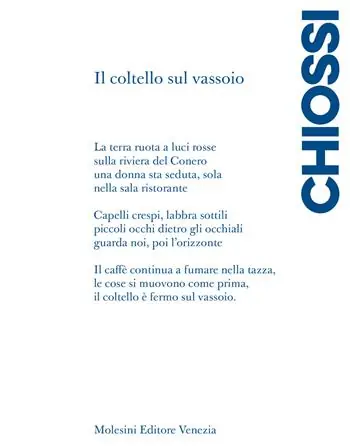 Solo Oggi Il coltello sul vassoio