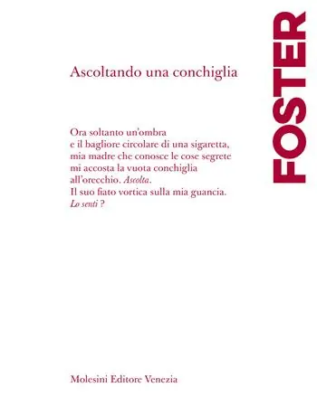 Scelto Dai Clienti Ascoltando una conchiglia. Testo a fronte in inglese