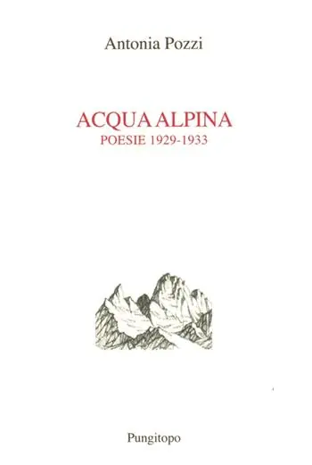 Prezzo Conveniente Acqua alpina (1929-1933)