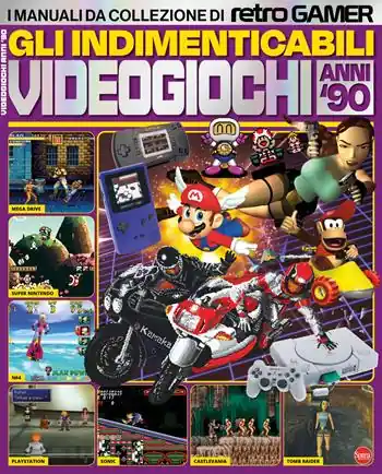 Gli indimenticabili videogiochi anni ‘90. I manuali da collezione di Retro Gamer Solo Oggi