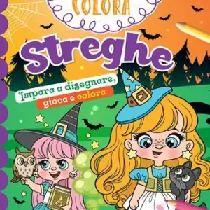 Streghe. Impara a disegnare, gioca e colora. Disegna e colora. Ediz. illustrata Offerta Speciale