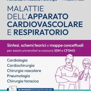 Manuale di medicina e chirurgia. Con software di simulazione. Vol. 1 Malattie dell‘apparato cardiovascolare e respiratorio. Sintesi, schemi teorici e mappe concettuali Prezzo Di Fabbrica