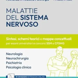 Manuale di medicina e chirurgia. Con espansione online. Con software di simulazione. Vol. 6 Malattie del sistema nervoso. Sintesi, schemi teorici e mappe concettuali Soddisfatti O Rimborsati