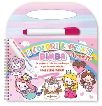 Bimba. Colori magici a passeggio. Con pennarello ad acqua Spedizione Espresso