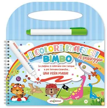 Bimbo. Colori magici a passeggio. Ediz. illustrata. Con pennarello ad acqua Sconto