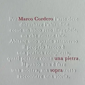 Offerta Lampo Marco Cordero. Una pietra sopra. Ediz. italiana, inglese e francese