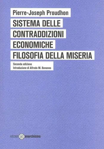 Sconto Sistema delle contraddizioni economiche. Filosofia della miseria