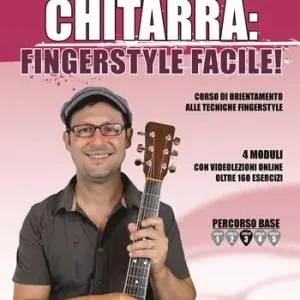 Prezzo Scontato Chitarra fingerstyle. Corso di orientamento alle tecniche fingerstyle. Con video online