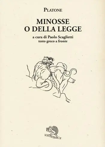 Popolare Minosse o della legge. Testo greco a fronte