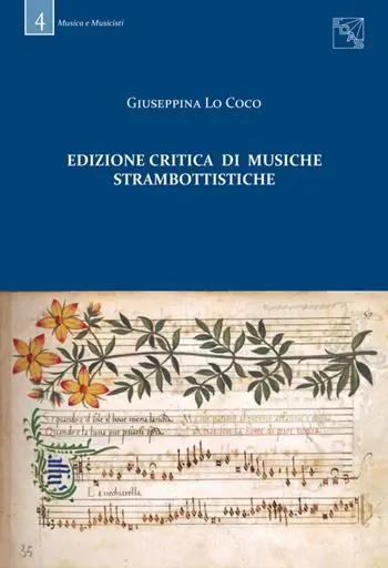 Novità Edizione critica di musiche strambottistiche