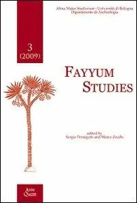 Promozione Fayyum Studies (2009). Vol. 3