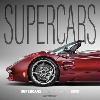 Pagamento Sicuro Supercars calendario 2026 da parete. Ediz. italiana e inglese