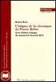 Direttamente Dal Produttore L‘énigme de la chronique de Pierre Belon. Avec édition critique du manuscrit Arsenal 4651