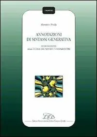 Annotazioni di sintassi generativa. Introduzione alla teoria dei principi e dei parametri Esclusivo