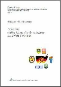 Acronimi e altre forme di abbreviazione nel DDR-Deutsch Di Tendenza