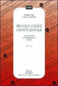 Soddisfatti O Rimborsati Piccolo codice costituzionale. Legislazione, giurisprudenza, prassi