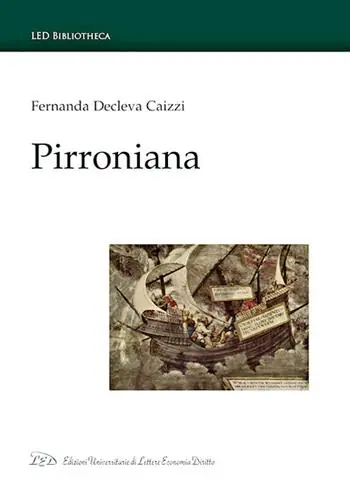 Saldi Pirroniana. Ediz. italiana e inglese