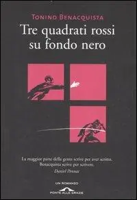 Tre quadrati rossi su fondo nero Novità