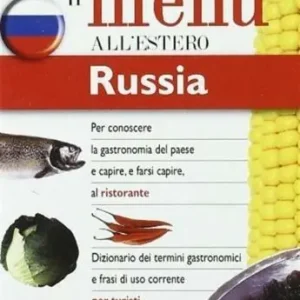 Dizionario del menu per i turisti. Russia Promozione Esclusiva