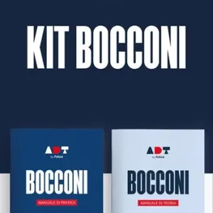 Offerta Lampo Accademia dei Test. Bocconi. Kit di preparazione 2026/2027