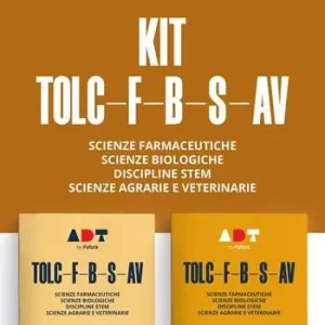 Accademia dei Test. TOLC-F-B-S-AV. Kit di preparazione 2026/2027. Con simulazioni online Popolare