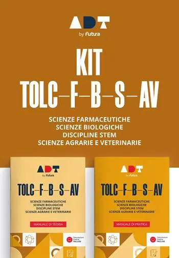 Accademia dei Test. TOLC-F-B-S-AV. Kit di preparazione 2026/2027. Con simulazioni online Popolare