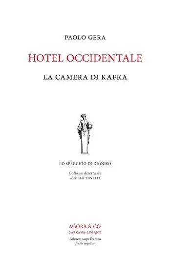 Hotel Occidentale. La camera di Kafka Saldi