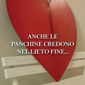Anche le panchine credono nel lieto fine Ultimissimo Modello
