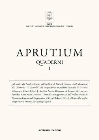 Bestseller Aprutium. Quaderni. Vol. 1