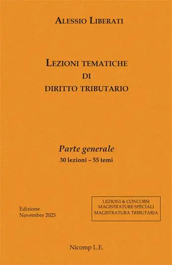 Di Tendenza Lezioni tematiche di diritto tributario. Parte generale
