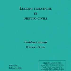 Lezioni tematiche di diritto civile. Problemi attuali Offerta