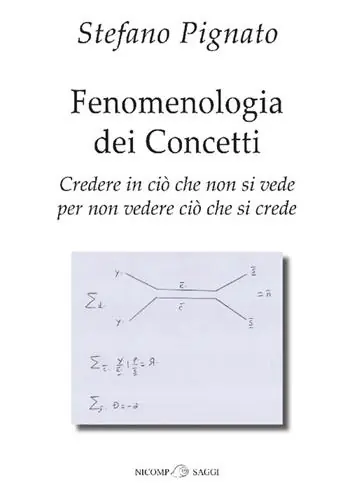 Prezzo Di Fabbrica Fenomenologia dei concetti. Credere in ciò che non si vede per non vedere ciò che si crede