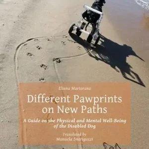 Different pawprints on new paths. A guide on the physical and mental well-being of the disabled dog Pagamento Sicuro