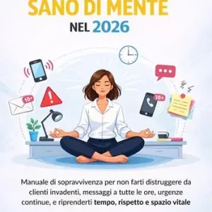 Come rimanere un libero professionista sano di mente nel 2026. Manuale di sopravvivenza per non farti distruggere da clienti invadenti, messaggi, urgenze e riprenderti tempo, rispetto e spazio vitale Nuova Collezione