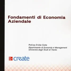 Fondamenti di economia aziendale Reso Gratuito